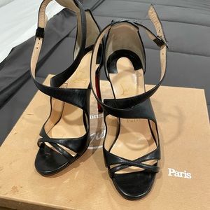 Malefissima 100 Napa shiny louboutins